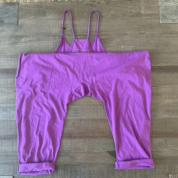 Free People Movement Hot Shot Onesie Purple Size Medium